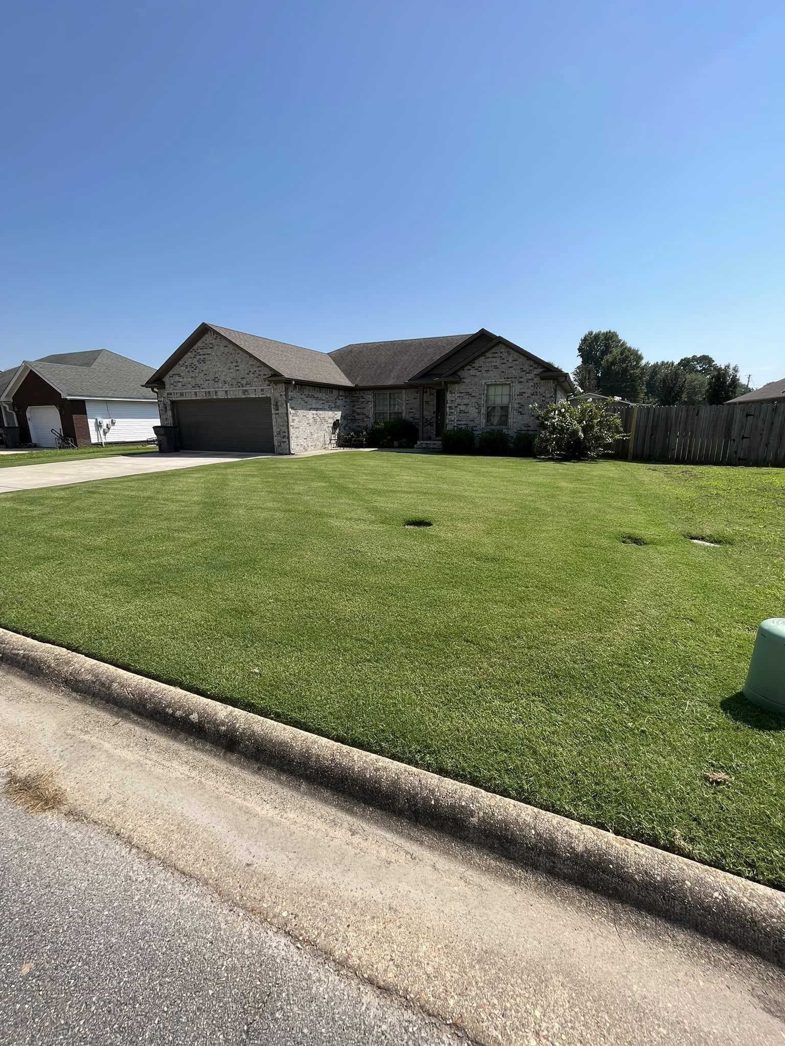 residential lawn mowing